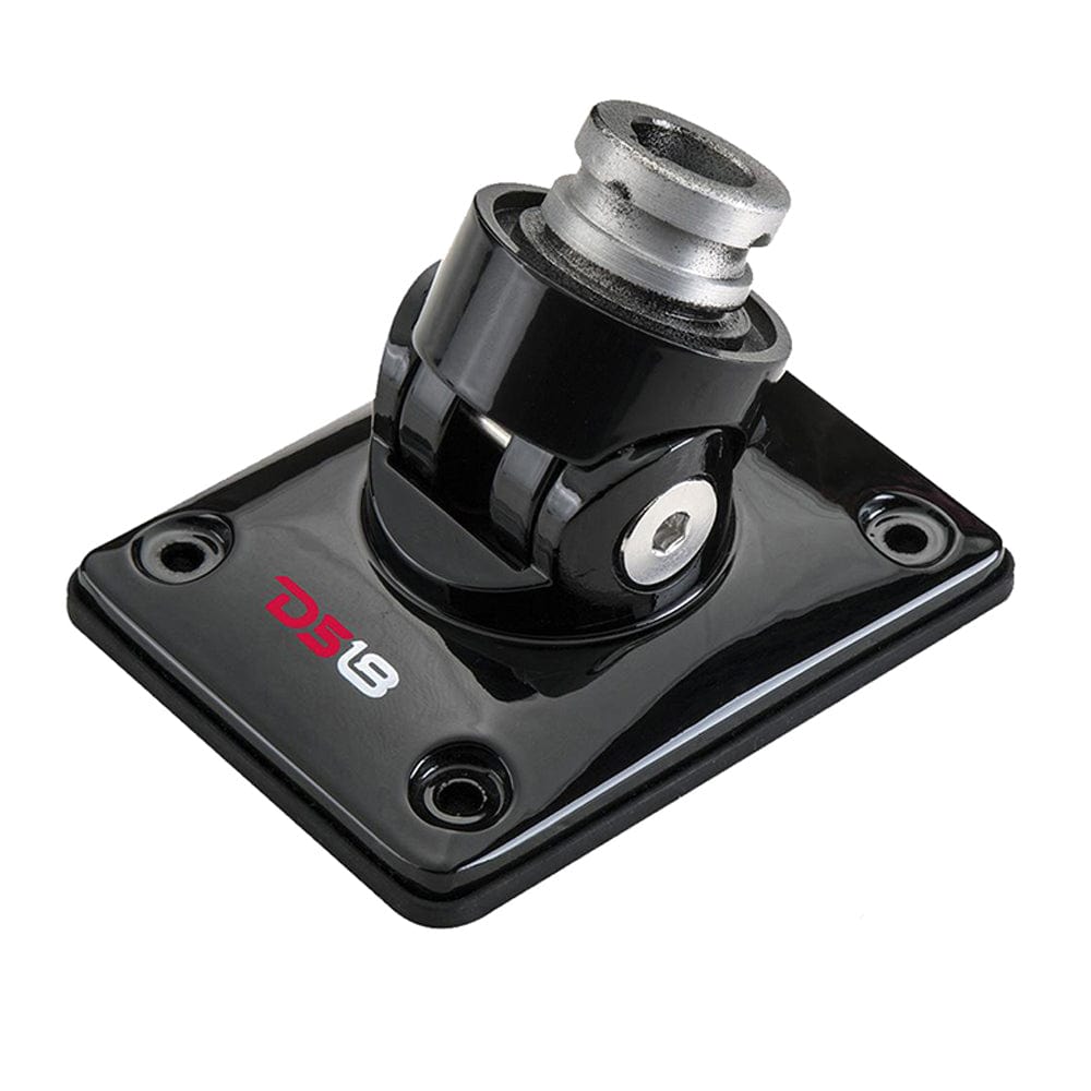 DS18 Hydro Universal Flat Mount - Black [FLMBX/BK] - The Happy Skipper