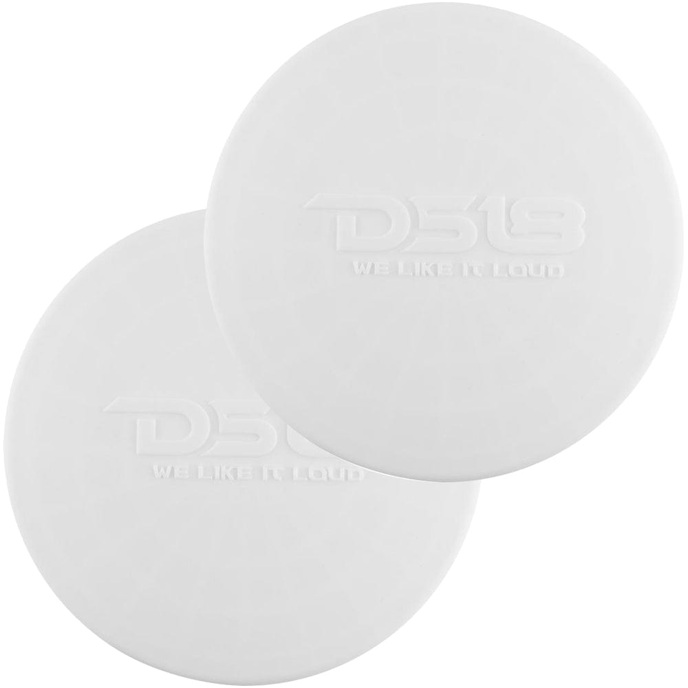 DS18 Silicone Marine Speaker Cover f/6.5" Speakers - White [CS-6/WH] - The Happy Skipper