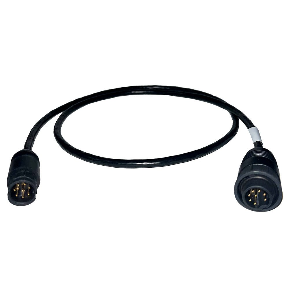 Echonautics 1M Adapter Cable w/Male 8-Pin Black Box Connector f/Echonautics 300W, 600W 1kW Transducers [CBCCMS0501] - The Happy Skipper