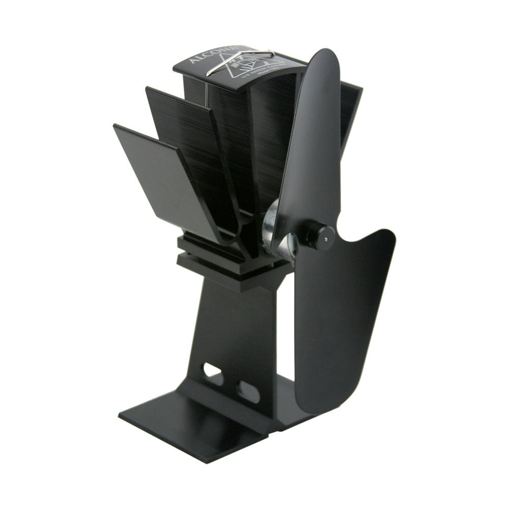 Ecofan Original Heat Powered Stove Fan - Black Blade [800CAXBX] - The Happy Skipper