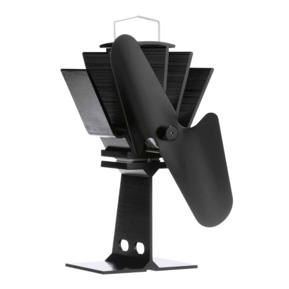 Ecofan Original Heat Powered Stove Fan - Black Blade [800CAXBX] - The Happy Skipper