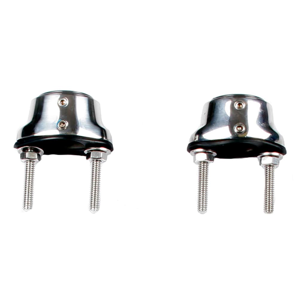 Edson Stainless Steel Pedestal Guard Mounting Feet - Pair [310ST-100-125] - The Happy Skipper