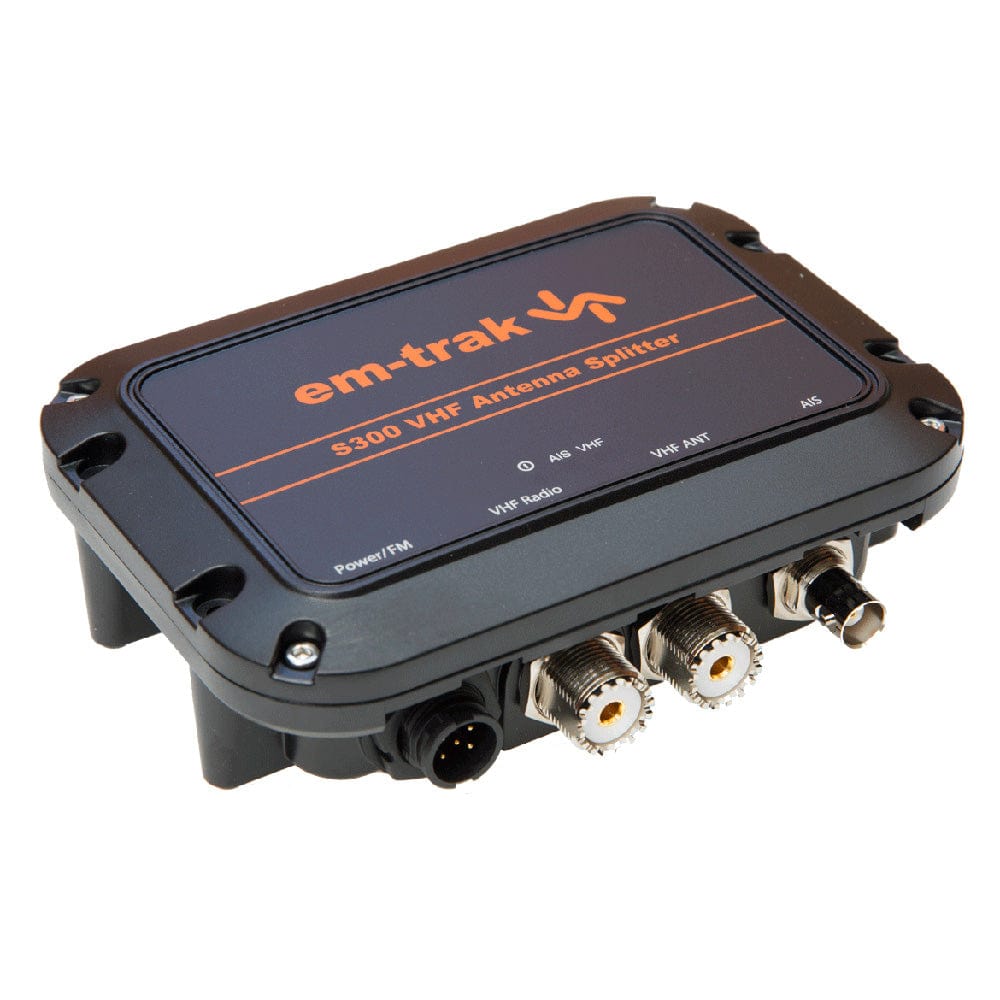 em-trak VHF Antenna Splitter [413-0060] - The Happy Skipper