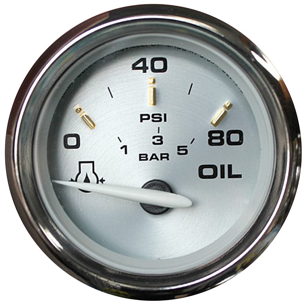 Faria Kronos 2" Oil Pressure Gauge - 80 PSI [19002] - The Happy Skipper