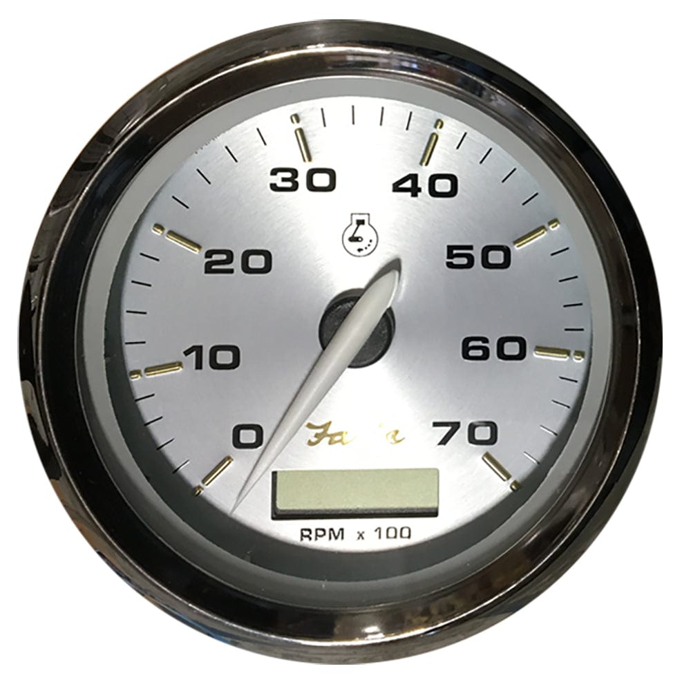 Faria Kronos 4" Tachometer w/Hourmeter - 7,000 RPM (Gas - Outboard) [39040] - The Happy Skipper