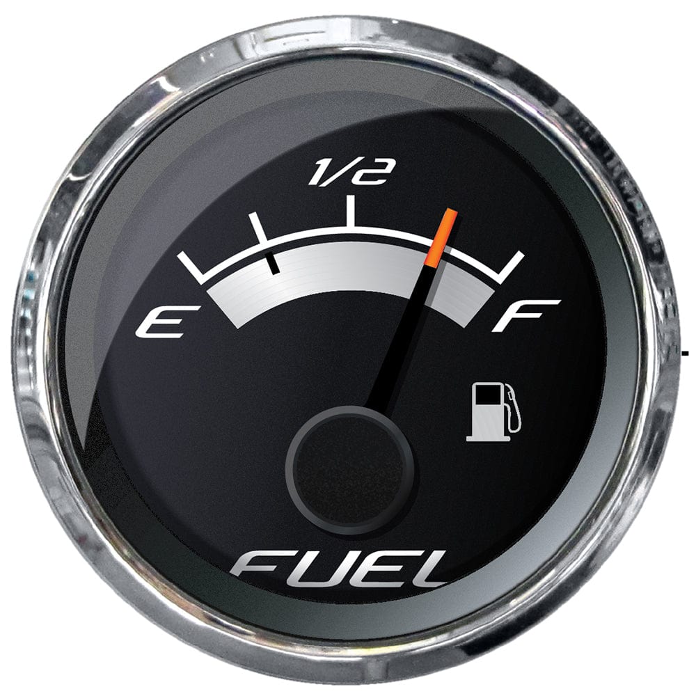 Faria Platinum 2" Fuel Level Gauge (E-1/2-F) [22021] - The Happy Skipper