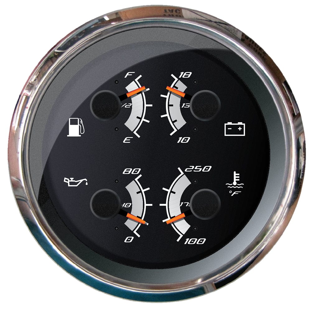 Faria Platinum 4" Multi-Function - Fuel, Oil, Volt Water Temperature [22014] - The Happy Skipper