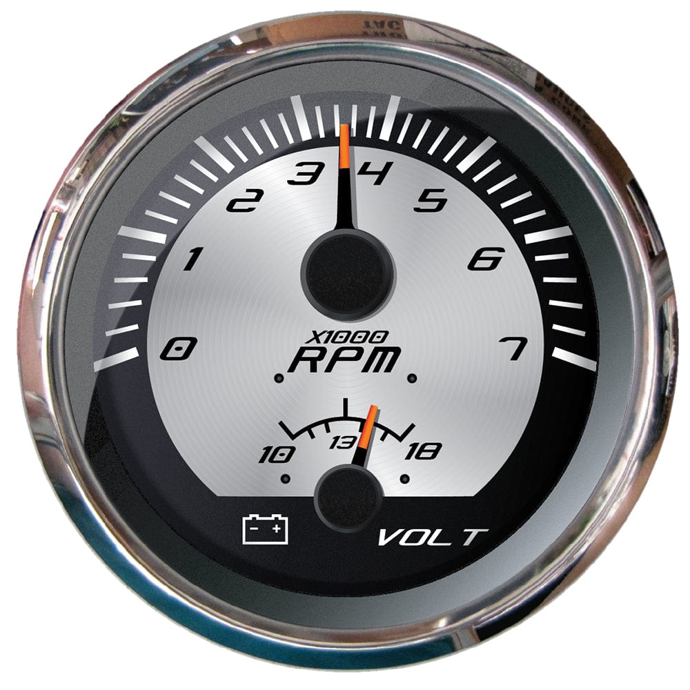 Faria Platinum 4" Multi-Function - Tachometer Voltmeter [22016] - The Happy Skipper