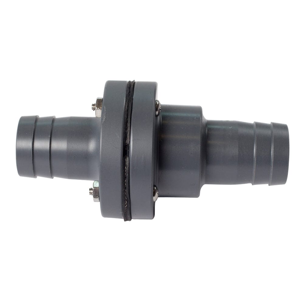 FATSAC 1-1/8" Barbed In-Line Check Valve w/O-Rings f/Auto Ballast System [W755] - The Happy Skipper