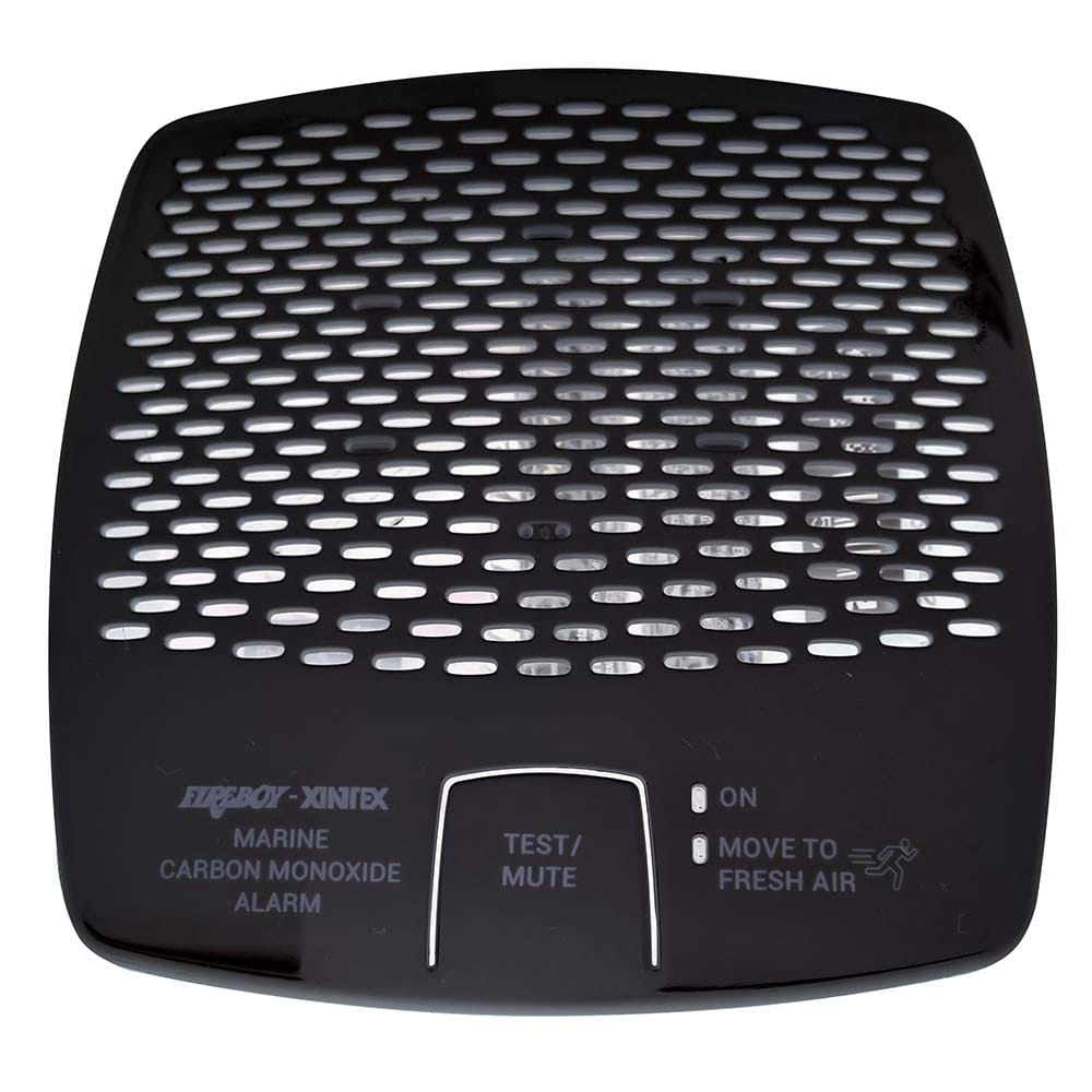 Fireboy-Xintex CO Alarm 12/24V DC - Black [CMD6-MD-BR] - The Happy Skipper