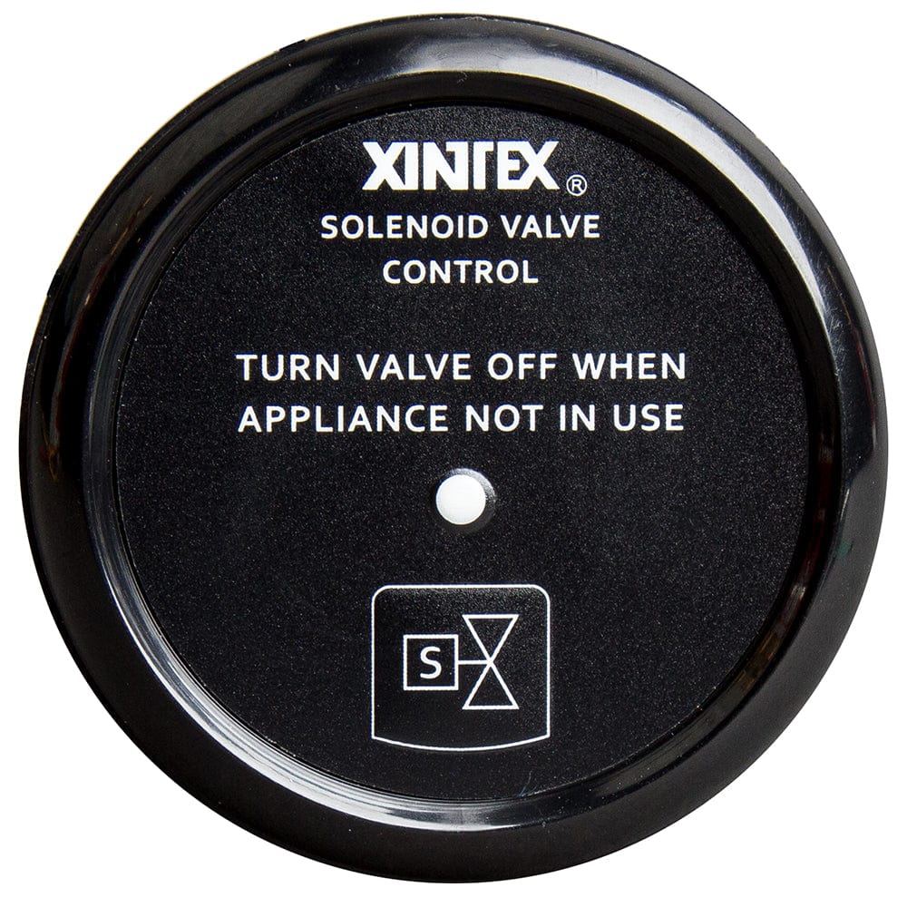 Fireboy-Xintex Propane Control Solenoid Valve w/Black Bezel Display [C-1B-R] - The Happy Skipper