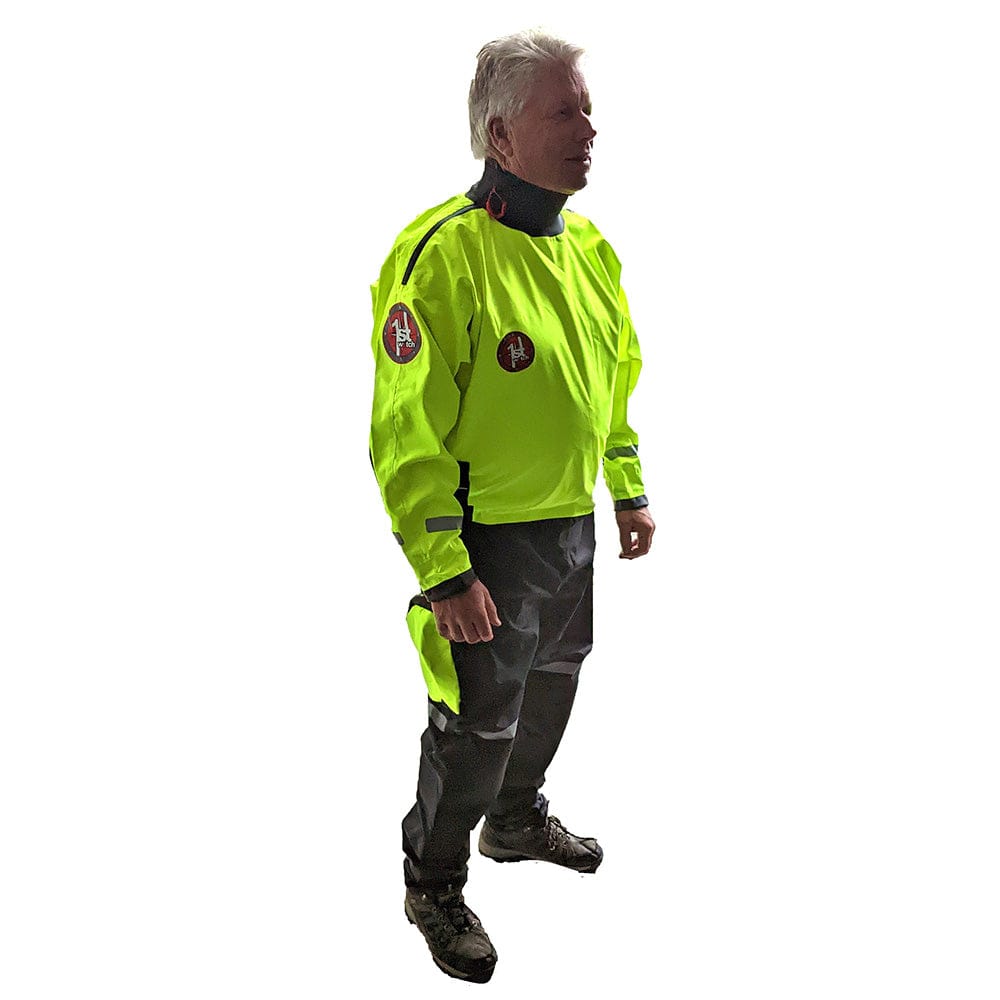 First Watch Emergency Flood Response Suit - Hi-Vis Yellow - S/M [FRS-900-HV-S/M] - The Happy Skipper