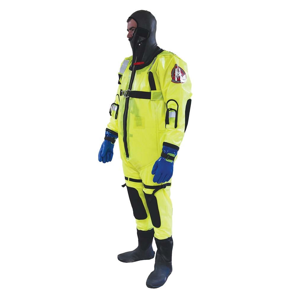 First Watch RS-1002 Ice Rescue Suit - Hi-Vis Yellow [RS-1002-HV-U] - The Happy Skipper