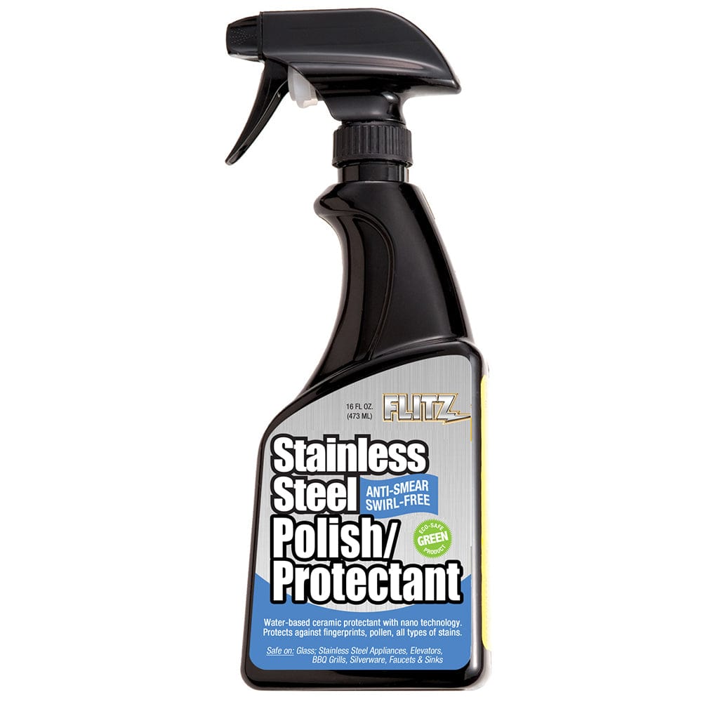 Flitz Stainless Steel Polish/Protectant - 16oz Spray [SS 01306] - The Happy Skipper