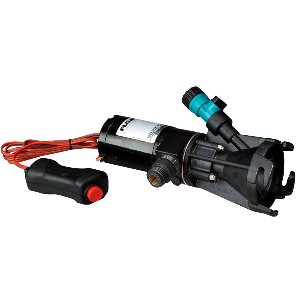 Flojet Portable Self-Priming RV Macerator Waste Pump Kit - 12V [18555000A] - The Happy Skipper