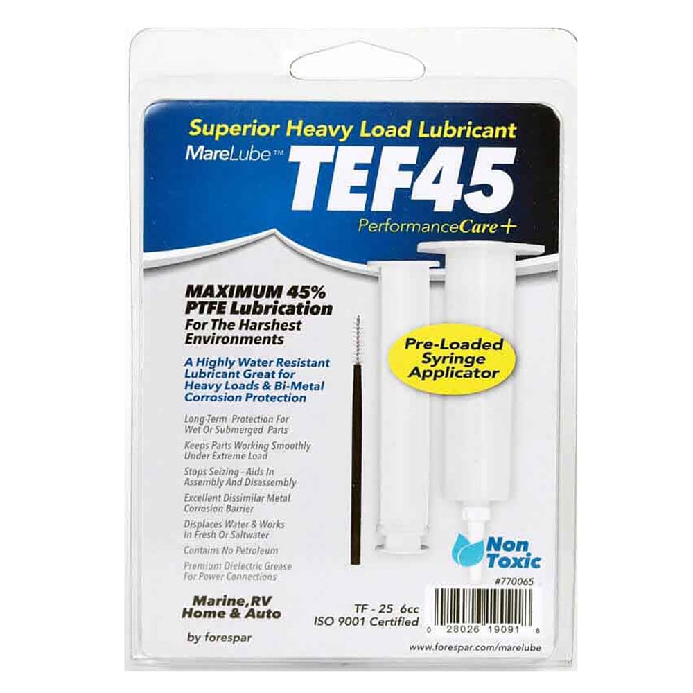 Forespar Marelube TEF45 6cc Syringe [770065] - The Happy Skipper