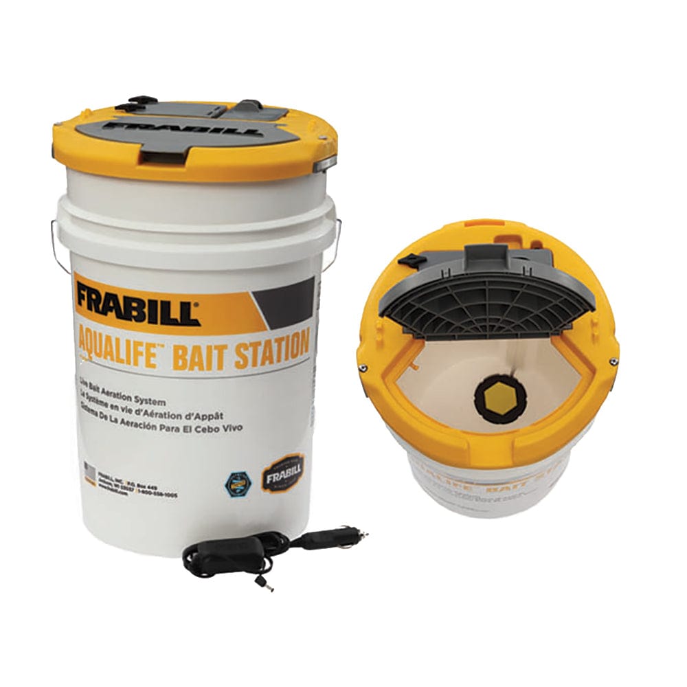 Frabill Aqua-Life Bait Station - 6 Gallon Bucket [14691] - The Happy Skipper