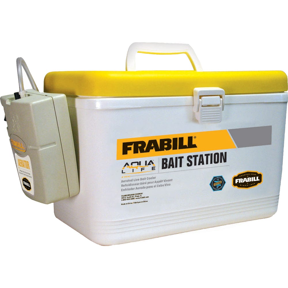 Frabill Bait Box w/Aerator - 8 Quart [14042] - The Happy Skipper