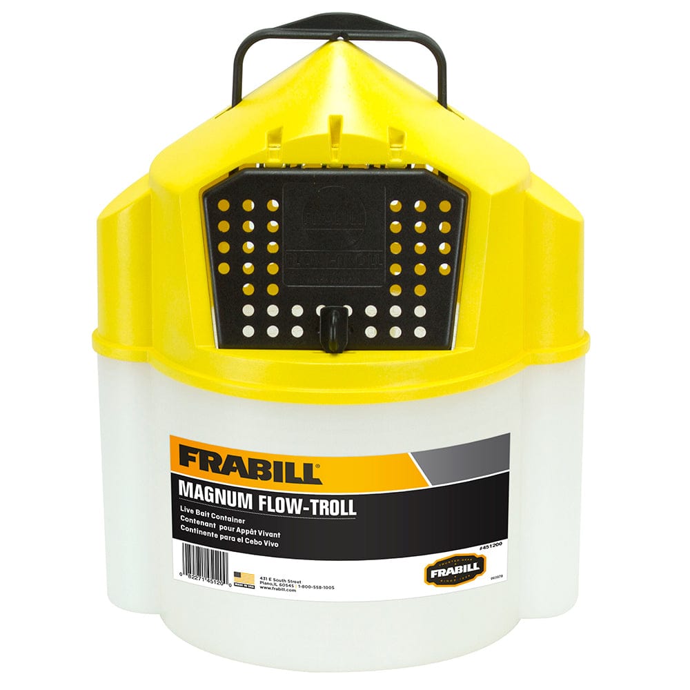 Frabill Magnum Flow Troll Bucket - 10 Quart [451200] - The Happy Skipper