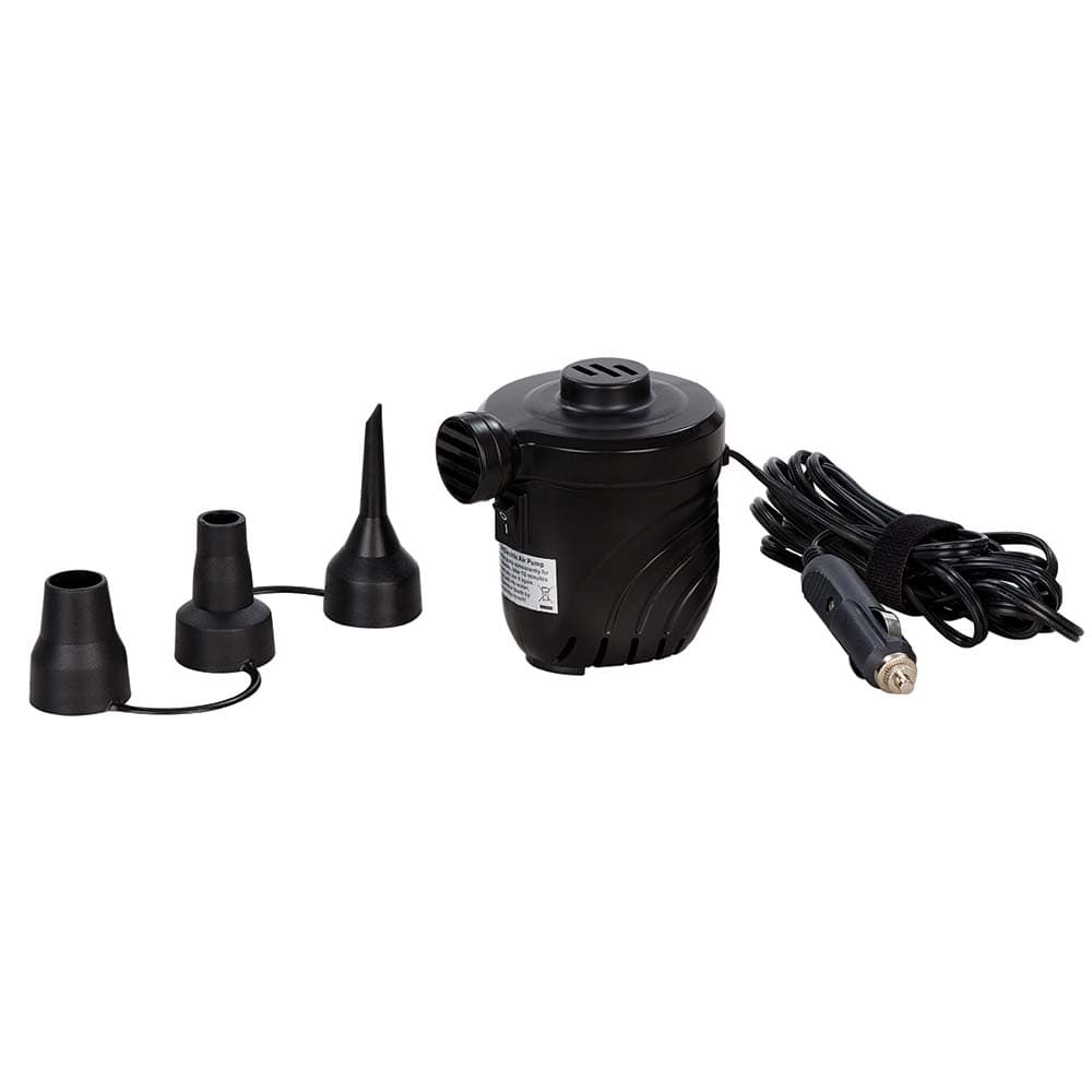 Full Throttle 12V Power Air Pump - Black [310200-700-999-21] - The Happy Skipper