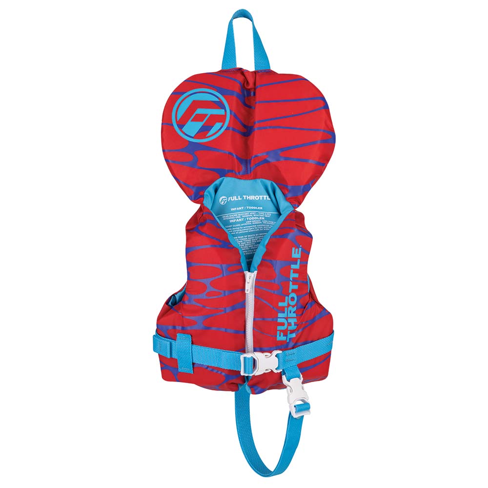 Full Throttle Infant Nylon Life Jacket - Red [112400-100-000-22] - The Happy Skipper