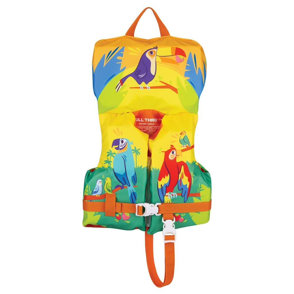 Full Throttle Infant/Child Character Life Jacket - Toucan [104200-300-000-22] - The Happy Skipper