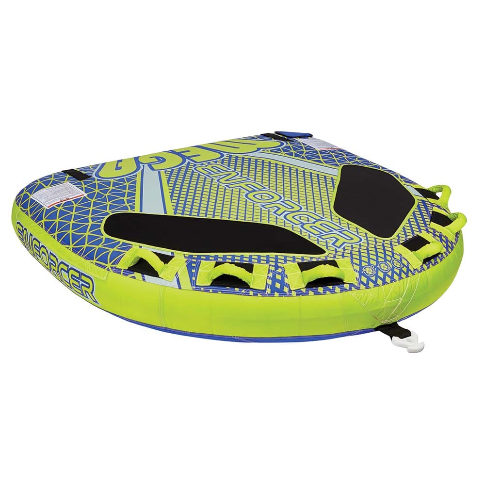 Full Throttle Mega Enforcer Towable Tube - 3 Rider - Yellow [302200-300-003-21] - The Happy Skipper