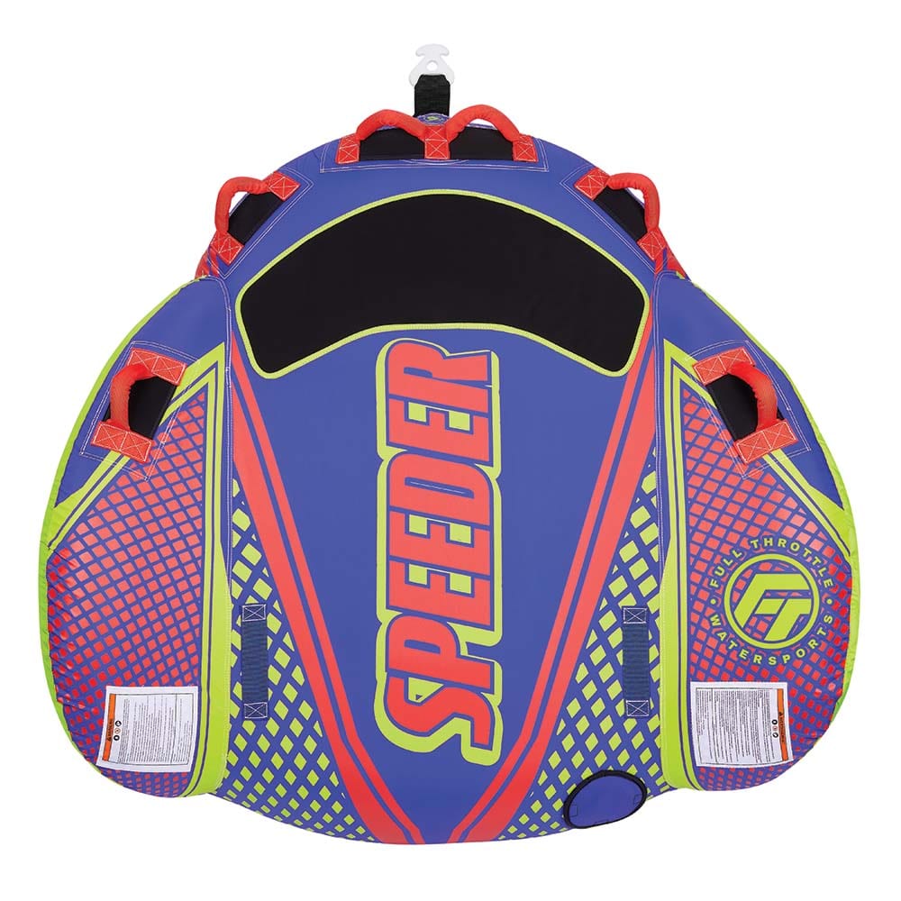 Full Throttle Speeder Towable Tube - 2 Rider - Blue [302900-500-002-21] - The Happy Skipper