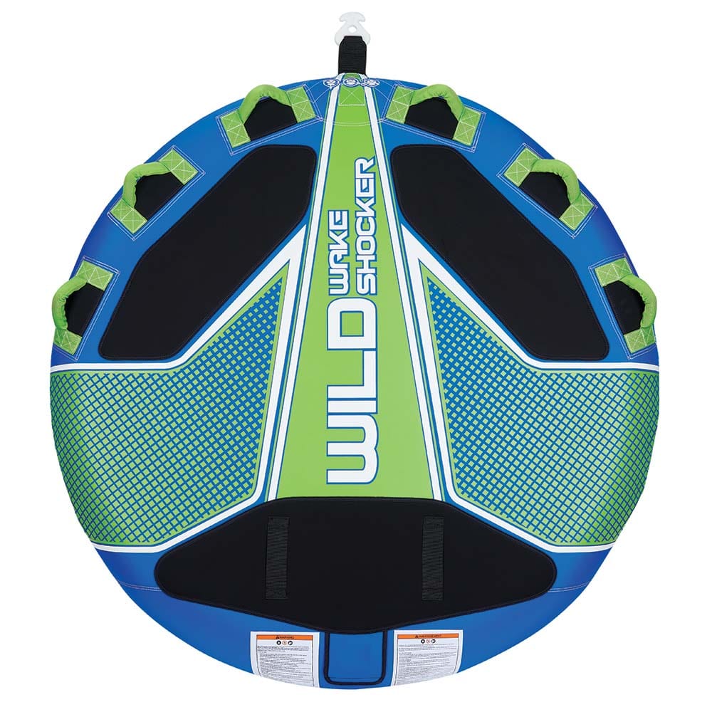 Full Throttle Wild Wake Shocker Towable Tube - 3 Rider - Blue [302400-500-003-21] - The Happy Skipper