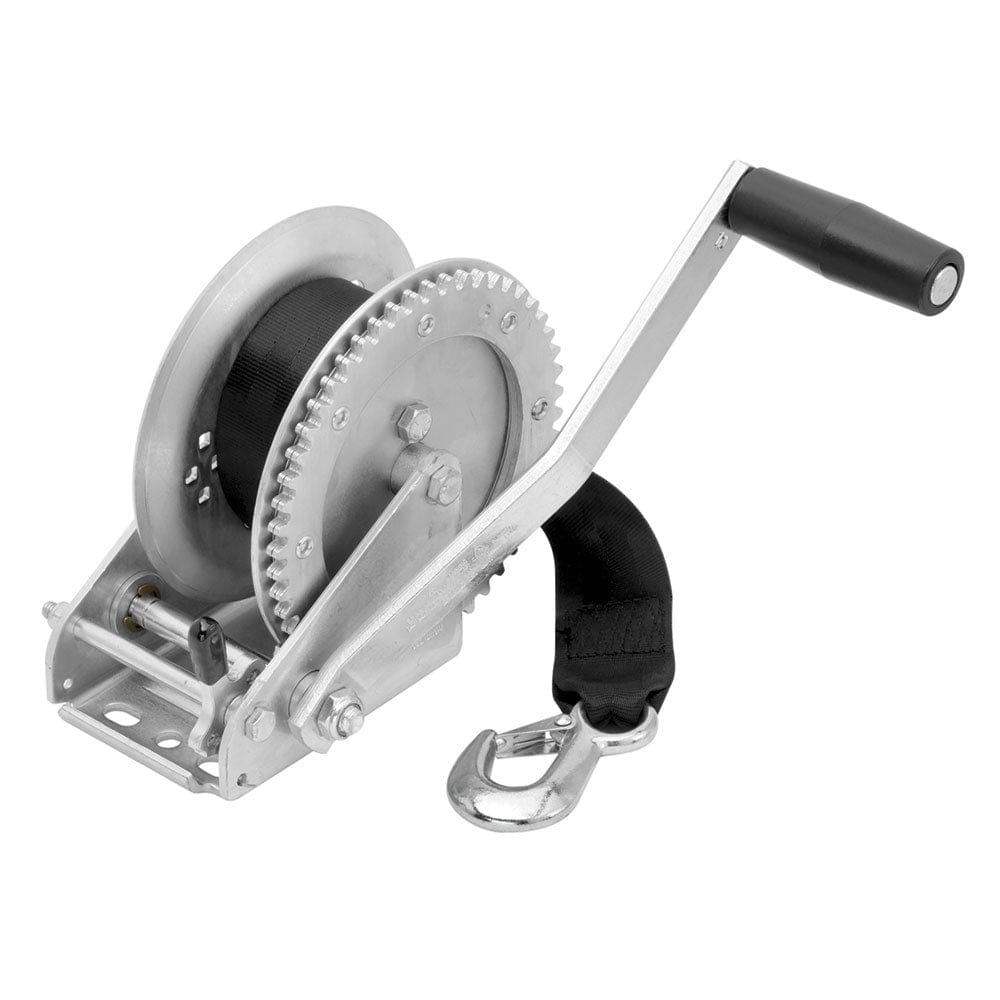 Fulton 1800lb Single Speed Winch w/20' Strap Included [142305] - The Happy Skipper