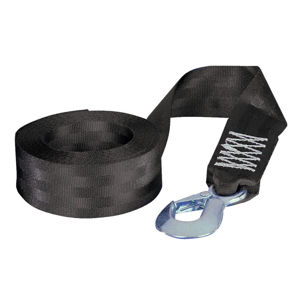 Fulton 2" x 12' Winch Strap w/Hook - 1,800lbs Max Load [501208] - The Happy Skipper