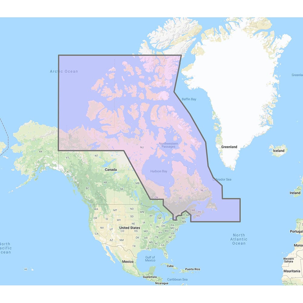 Furuno Canada North East - Vector Charts, 3D Data Standard Resolution Satellite Photos - Unlock Code [MM3-VNA-021] - The Happy Skipper