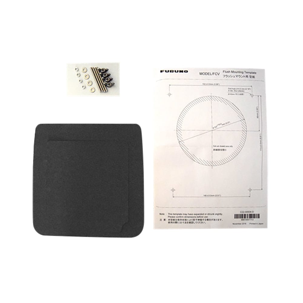 Furuno Flush Mount Kit f/1815 Radar [001-464-280-00] - The Happy Skipper