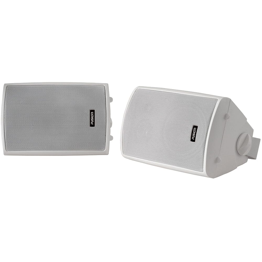 Fusion 4" Compact Marine Box Speakers - (Pair) White [MS-OS420] - The Happy Skipper