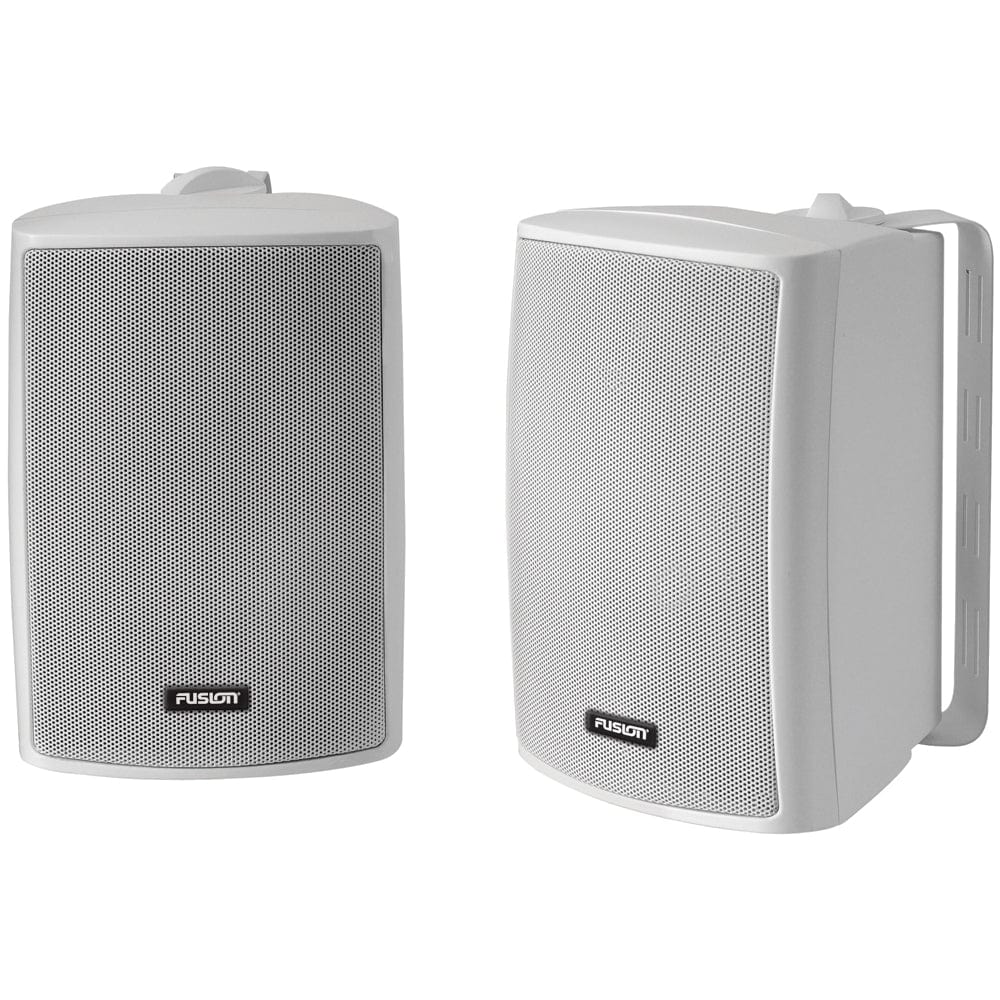 Fusion 4" Compact Marine Box Speakers - (Pair) White [MS-OS420] - The Happy Skipper