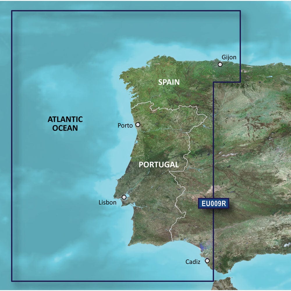 Garmin BlueChart g3 HD - HXEU009R - Portugal Northwest Spain - microSD/SD [010-C0767-20] - The Happy Skipper