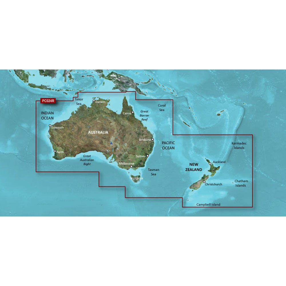Garmin BlueChart g3 HD - HXPC024R - Australia New Zealand - microSD/SD [010-C1020-20] - The Happy Skipper