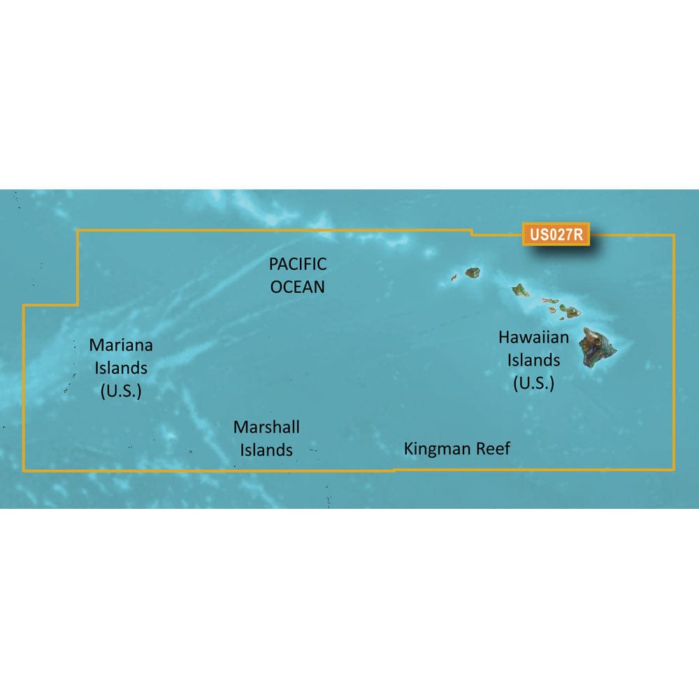 Garmin BlueChart g3 HD - HXUS027R - Hawaiian Islands - Mariana Islands - microSD/SD [010-C0728-20] - The Happy Skipper