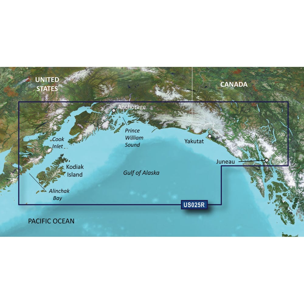 Garmin BlueChart g3 Vision HD - VUS025R - Anchorage - Juneau - microSD/SD [010-C0726-00] - The Happy Skipper