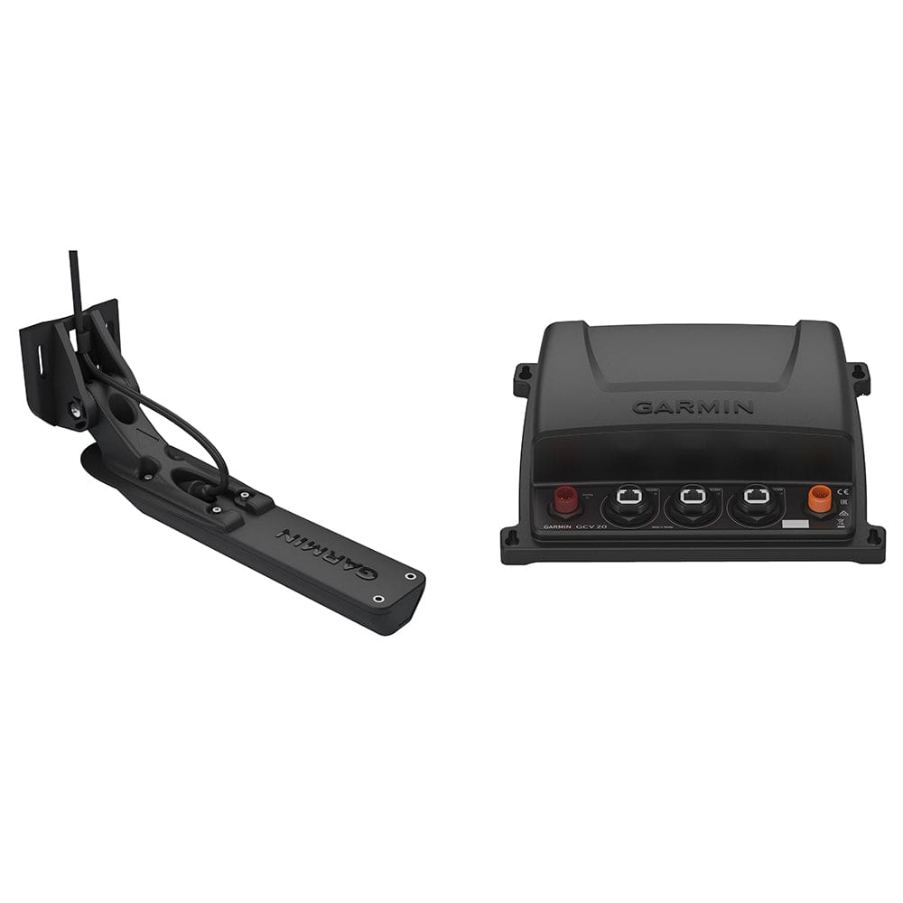 Garmin GCV 20 Ultra HD Scanning Sonar Black Box w/GT34UHD-TM Ultra HD Transom Mount Transducer [010-02055-00] - The Happy Skipper