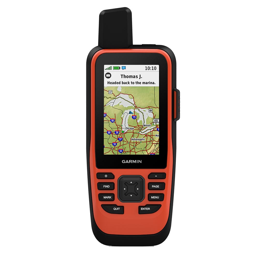 Garmin GPSMAP 86i Handheld GPS w/inReach Worldwide Basemap [010-02236-00] - The Happy Skipper