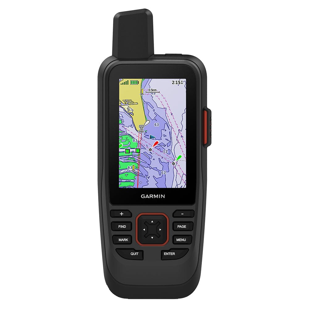 Garmin GPSMAP 86sci Handheld w/inReach BlueChart g3 Coastal Charts [010-02236-02] - The Happy Skipper