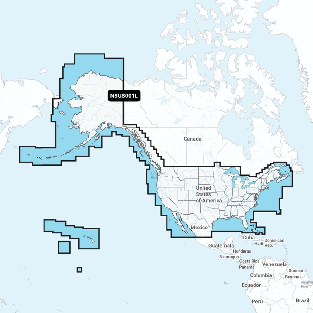 Garmin Navionics+ NSUS001L US Coastal Canada [010-C1287-20] - The Happy Skipper