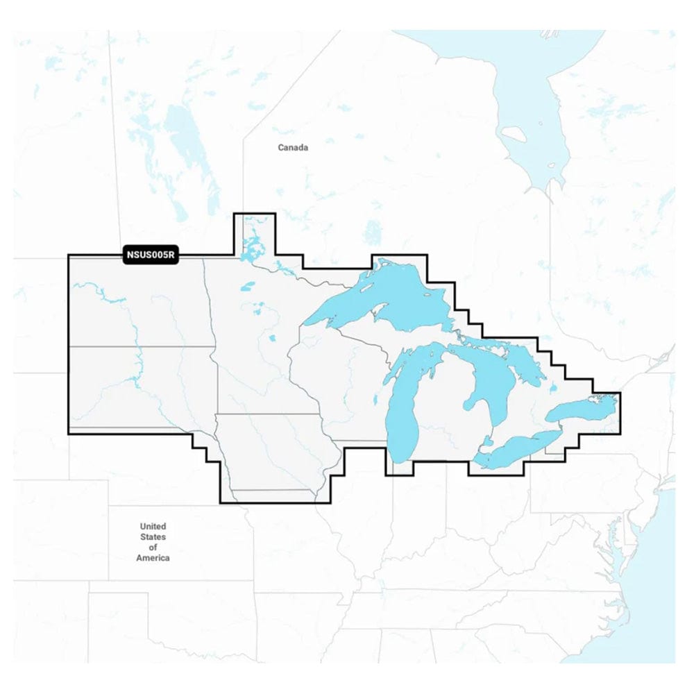 Garmin Navionics+ NSUS005R U.S. North Great Lakes [010-C1289-20] - The Happy Skipper