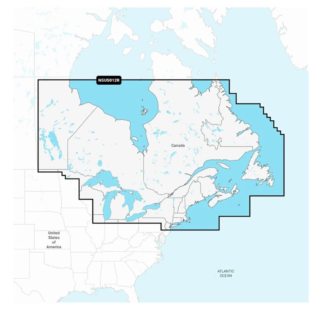 Garmin Navionics+ NSUS012R Canada, East Great Lakes [010-C1484-20] - The Happy Skipper