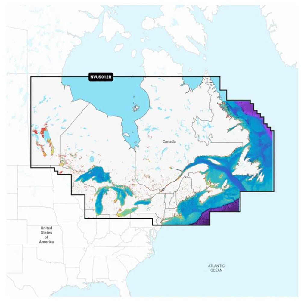 Garmin Navionics Vision+ NVUS012R Canada, East Great Lakes [010-C1484-00] - The Happy Skipper