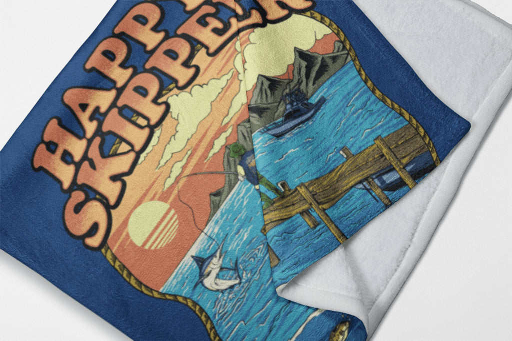 Great Catch Throw Blanket - The Happy Skipper