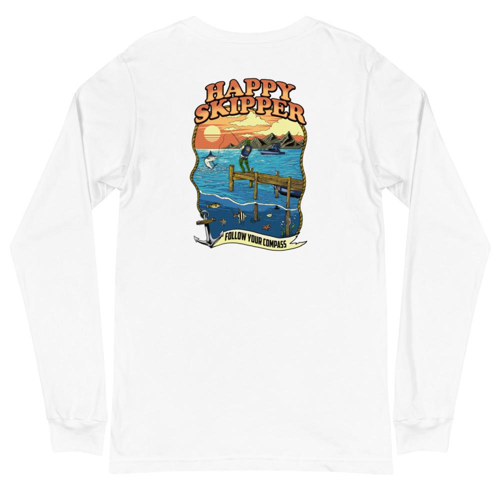 Great Catch Unisex Long Sleeve Tee - The Happy Skipper