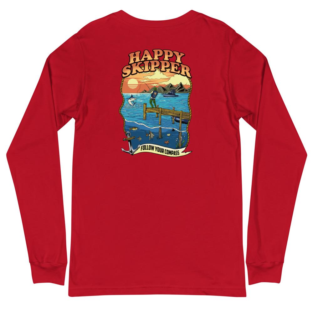 Great Catch Unisex Long Sleeve Tee - The Happy Skipper