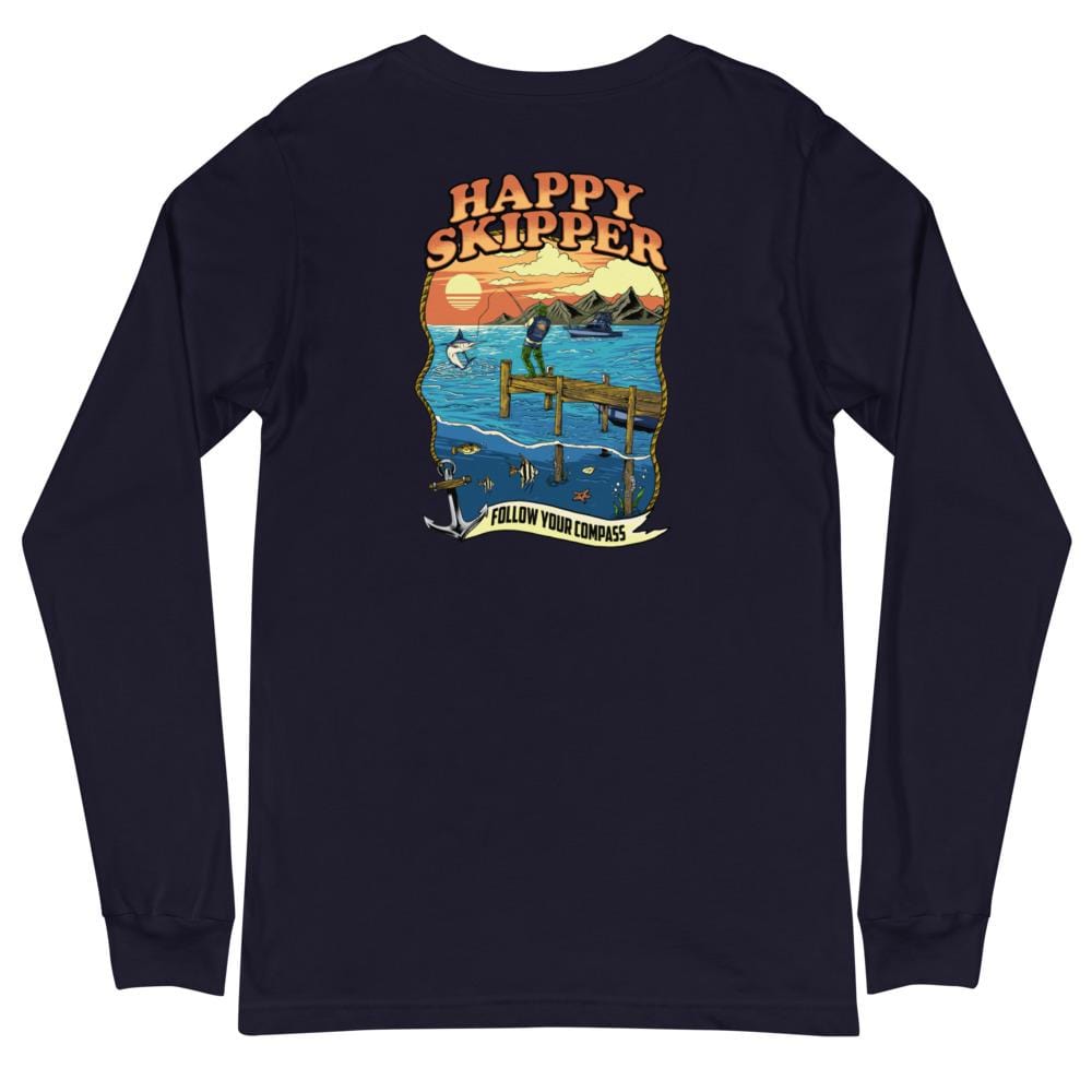 Great Catch Unisex Long Sleeve Tee - The Happy Skipper